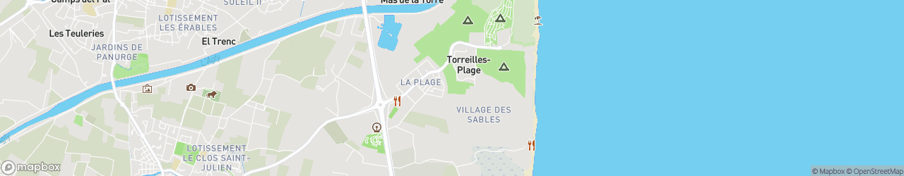 Localisez le camping sur la carte